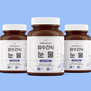 [불명] 오래살개 장수간식 눈물 연어&황태 110g (1개)_이미지