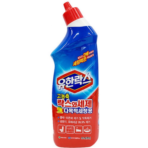 유한양행 유한락스 락스와세제 다목적세정용 755ml