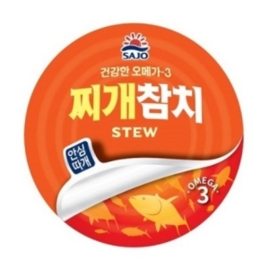 사조대림 사조 찌개참치 85g 안심따개 12개_이미지