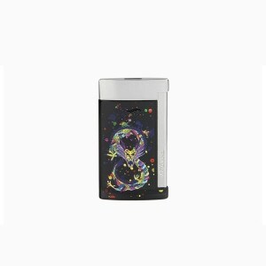 ST<b>듀퐁</b> 24 드래곤 슬림7 <b>라이터</b> 블랙/크롬 CA27777Z