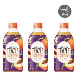 웅진식품 티즐 제로 피치얼그레이 500ml (20개)_이미지