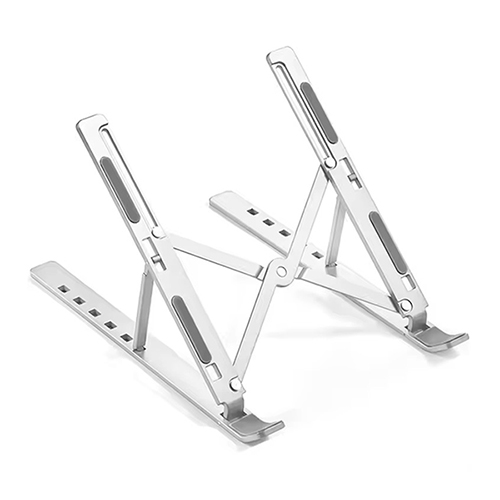 아이존아이앤디 EZ NFS3 휴대용 알루미늄 노트북 거치대 (실버)_이미지