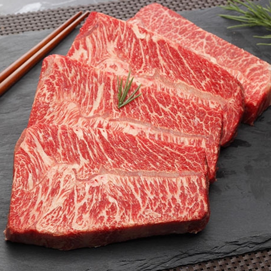 바라던유통 바라던 호주청정우 스테이크용 부채살 400g+소스 70g