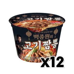 더본코리아 백종원의 고기짬뽕 105g (12개)