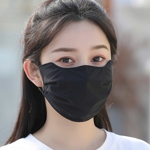 매쉬 자외선 차단 안면 마스크 여름 야외_이미지