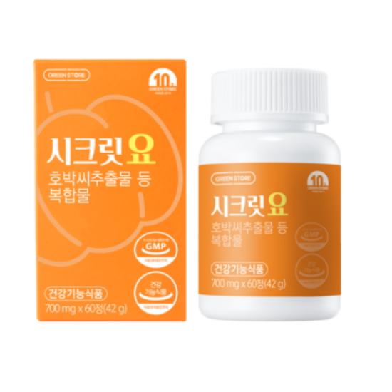 그린스토어 시크릿 요 60정 (1개)