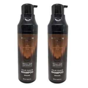 꾸띄르헤어 시즌4 스킨락토7714 샴푸 멋내기갈색 190ml (2개)
