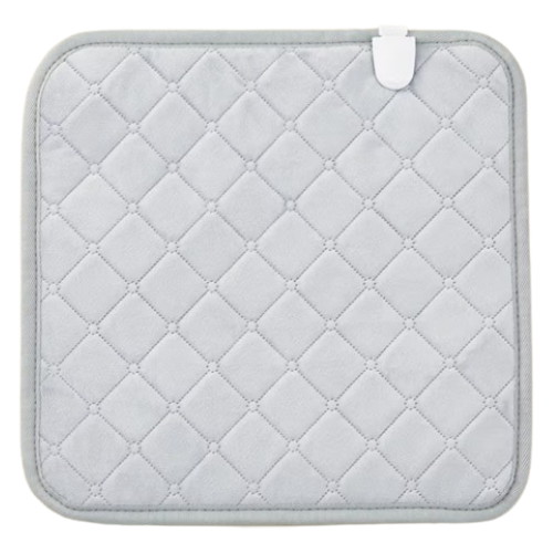 소프트 극세사 그레이 탄소 전기방석