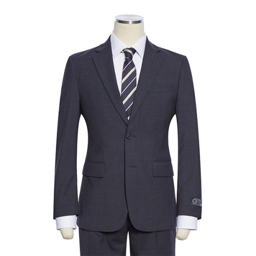 레노마 RQAMSJ26A 봄 여름 네이비쉐도우체크 슬림핏 울스판정장