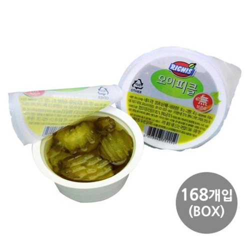 동서식품 리치스 오이 피클 80g (168개)