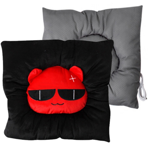 따끈따끈 엉따 블랙마우스 캐릭터방석