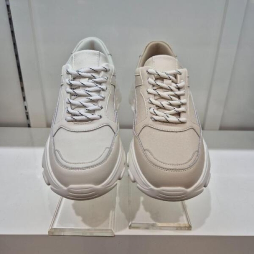 엘칸토 HC11 소가죽 여성 스니커즈 초경량 어글리 스니커즈 E2N3U61X3T351