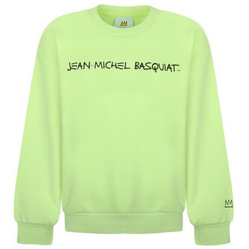 프랭크스톤 셋업 바스키아 래터링 기모 맨투맨 FLDTS481U