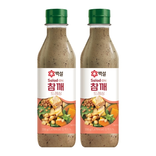 대용량 백설 참깨드레싱 550g