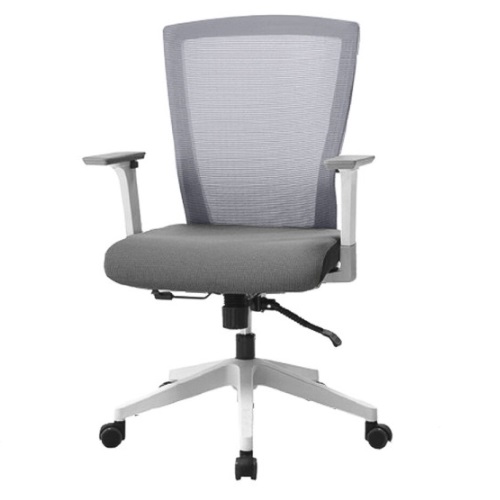 비엠코리아 화이트 프레임 책상의자 C500 (헤드레스트별도)_이미지