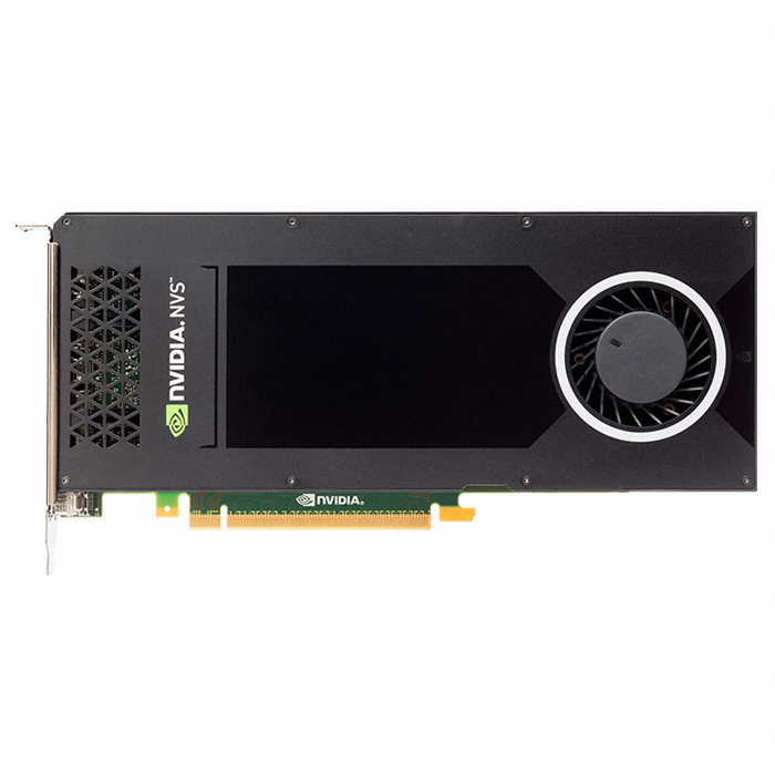 NVIDIA 쿼드로 NVS 810 MDP to DVI D3 4GB 리더스시스템즈_이미지