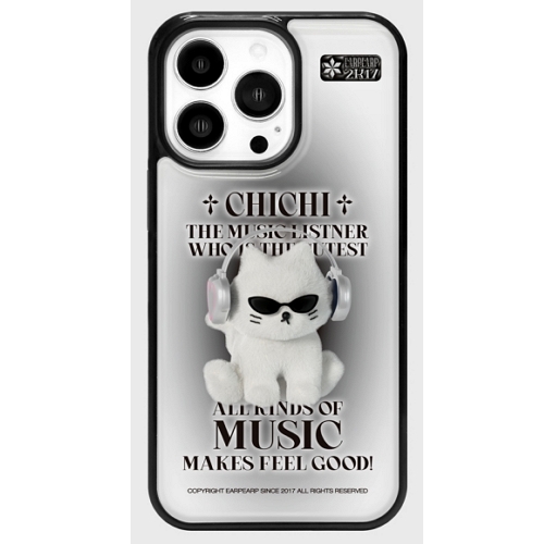 갤럭시S22 HEADSET CHICHI-GREY 에폭시 범퍼 케이스