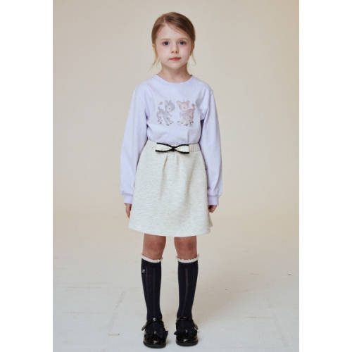 럭키 밤비 바이올렛 티셔츠BA14TS02VIL