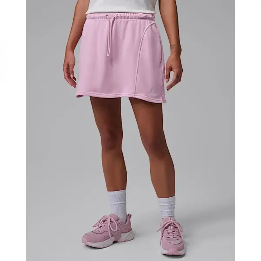 조던 브루클린 플리스 여성 스커트 아이스드 카민/화이트 IF1357-676 142722