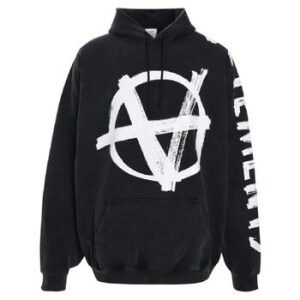 VETEMENTS 더블 Anarchy 후드ie UA65HD650B