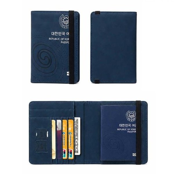 라일리 RFID 차단 PU가죽 여권지갑 51352356