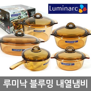 루미낙 비트로플램 엠버라인 블루밍 양수냄비 (16cm)_이미지