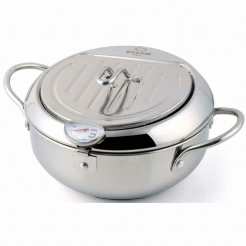 인덕션 온도계 튀김냄비