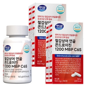 액티뮨 철갑상어 연골 콘드로이친 1200 MBP C6S 180정 (2개)_이미지
