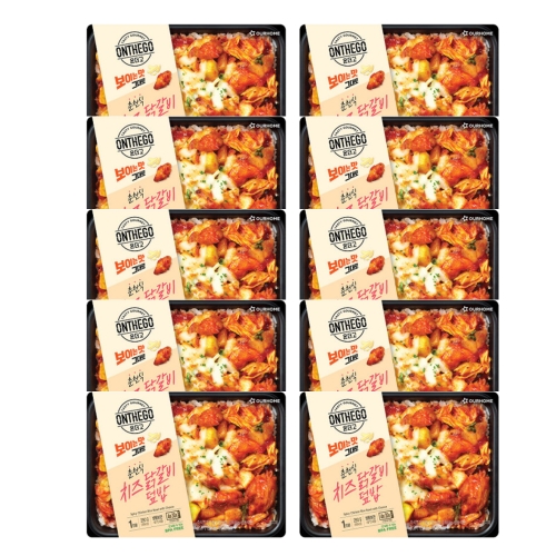 아워홈 온더고 춘천식 치즈 닭갈비덮밥 290g (10개)_이미지