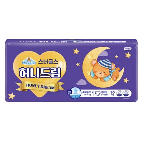 스너글스 허니드림 기저귀 팬티형 특대형-공용 (120매)_이미지
