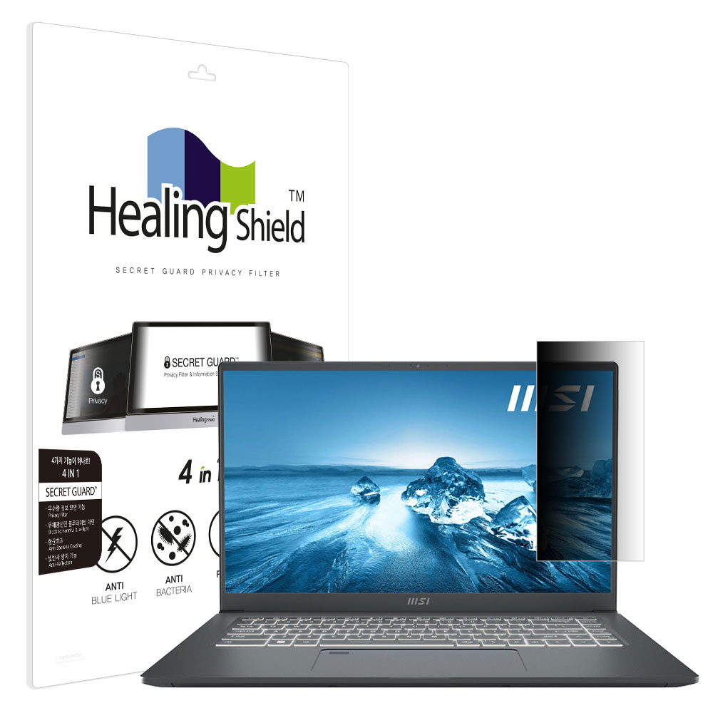 MSI 프레스티지 15 A12U SNS 메신저 사이드 프라이버시 보안필름
