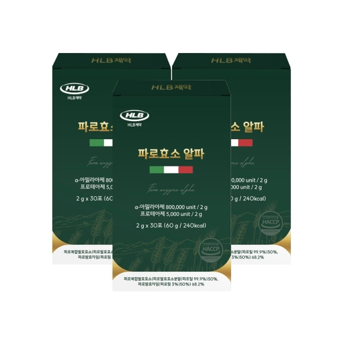 HLB제약 파로효소 알파 30포 (3개)_이미지