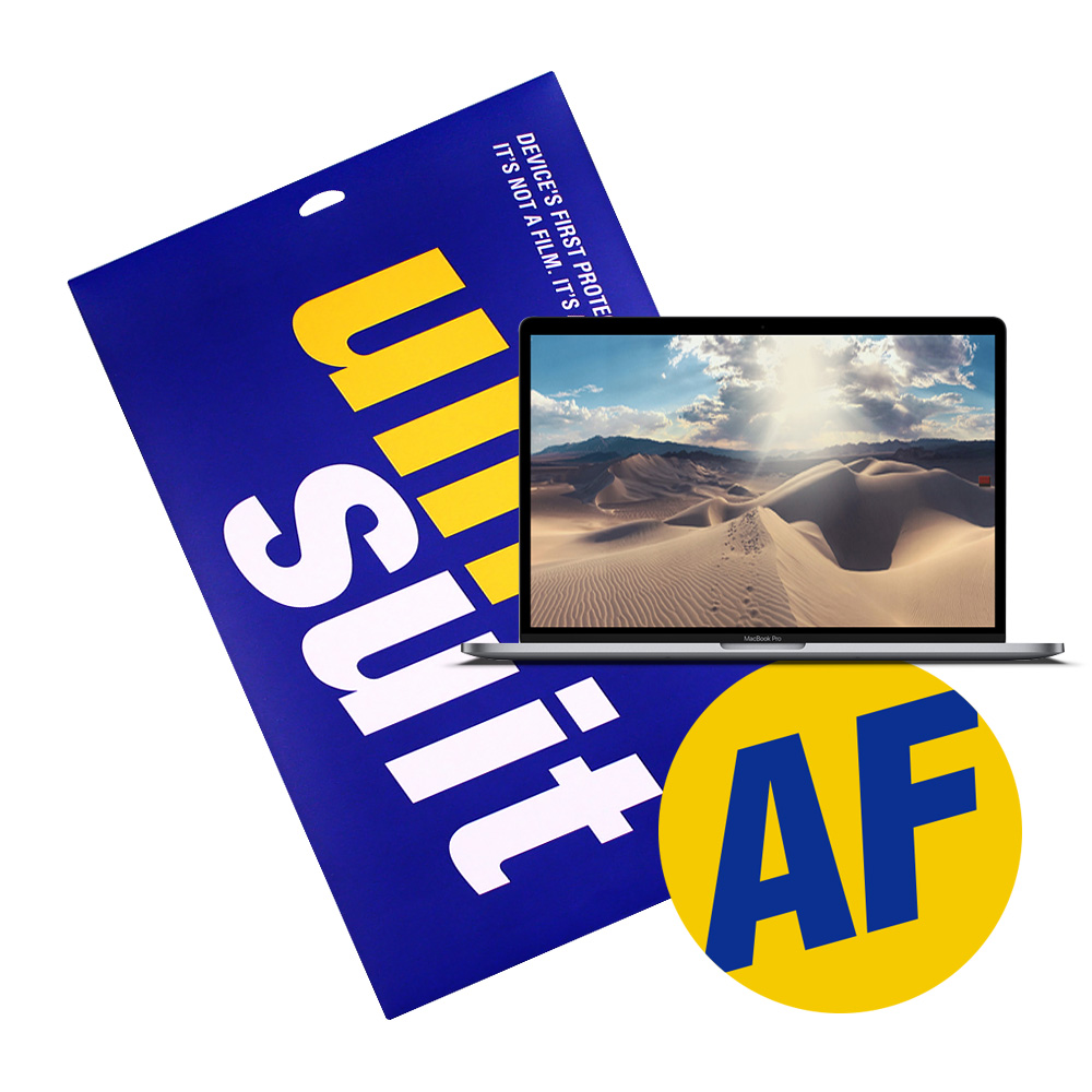 모이다 유니슈트 2019 맥북프로 레티나 15형(터치바) 클리어 슈트 필름 (액정 1매)