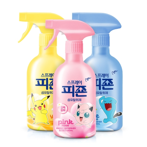 피죤 섬유탈취제 포켓몬에디션 430ml (3개)_이미지