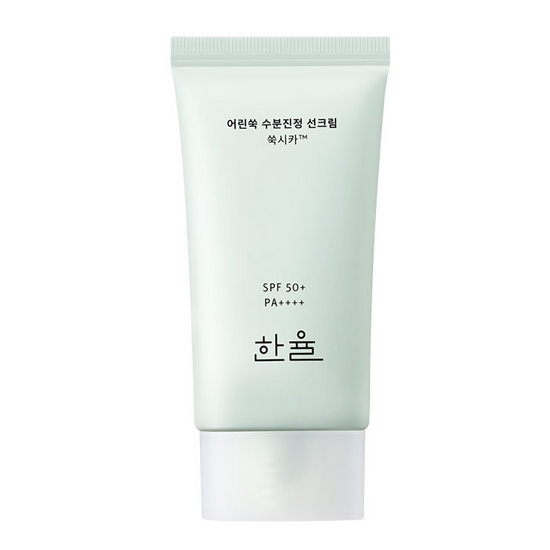 한율 어린쑥 수분진정 선크림 50ml이미지입니다. 누르면 해당 게시물로 새창이동합니다.