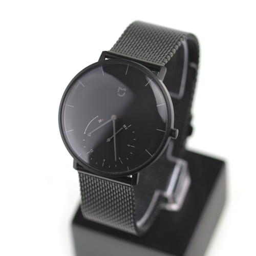 샤오미 미지아쿼츠 호환 블랙 메탈밴드 ME17BK20 단품