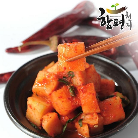 코리아푸드 함평천지 함평나비골 남도식 깍두기 5kg (1개)_이미지