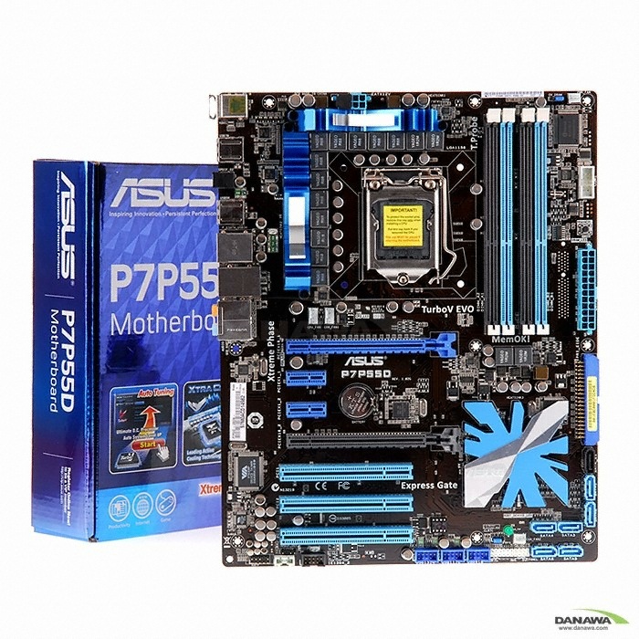 ASUS P7P55D + ROYAL KNIGHT STCOM