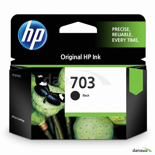 HP 정품 703 (CD887AA) 검정 6개_이미지