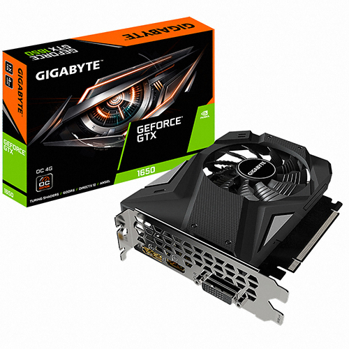 GIGABYTE 지포스 GTX 1650 UD2 OC D6 4GB 제이씨현