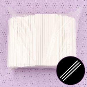 유니아트 메이크문구 종이빨대 19.7cm [500개]