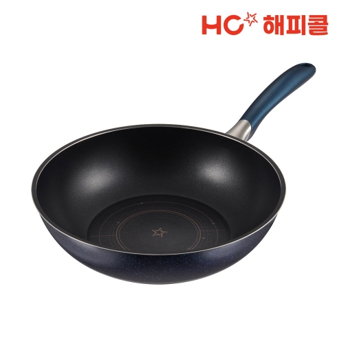 해피콜 갤럭시 블루 다이아몬드 IH 궁중팬 (28cm)_이미지