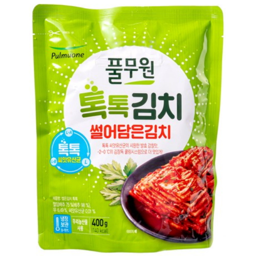 풀무원 톡톡 썰어담은김치 400g (2개)_이미지