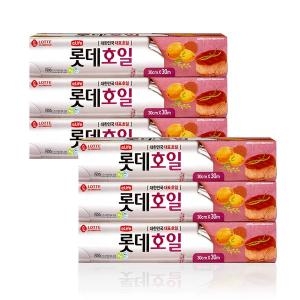 롯데이라이프 롯데호일 30cm x 30m 16㎛ (6개)