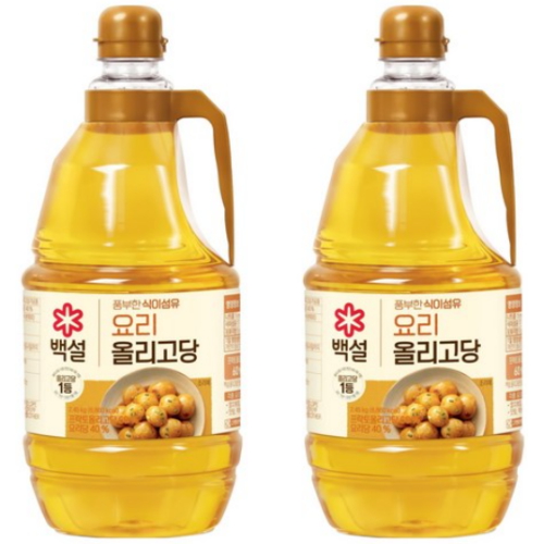 백설 요리 올리고당 2.45kg (2개)_이미지