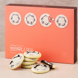 신라명과 브라우니 쿠키 16p 304g 1개_이미지