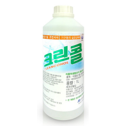 진로발효 크린콜 59% 1L (1개)_이미지