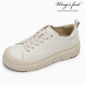 윙스풋 WEAVER WOMENS 여성 키높이 스니커즈 W709084QC-W-SC