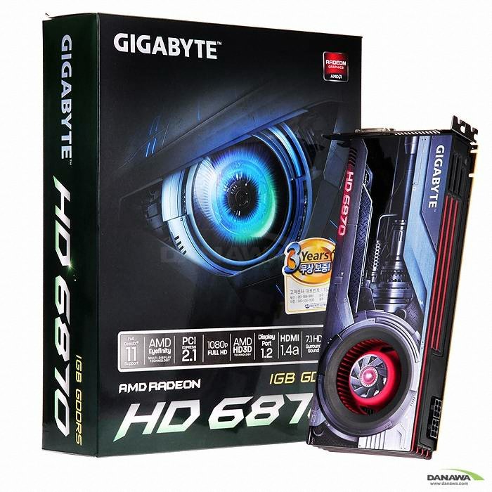 GIGABYTE 라데온 HD 6870 The Classic D5 1GB_이미지