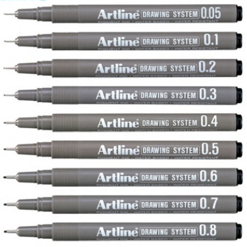 아트라인 캘리그라피 드로잉 시스템 펜_이미지